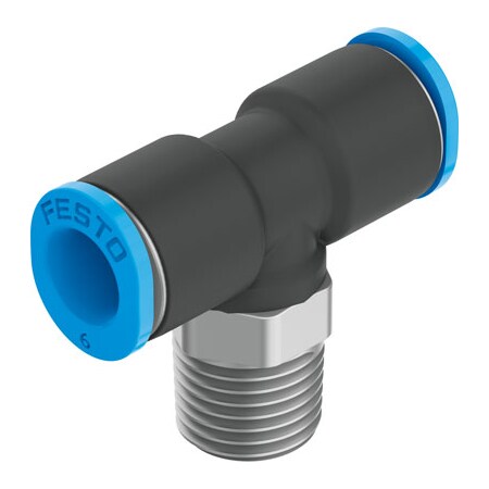 Festo Push-In T-Fitting QSMT-1/8-4 QSMT-1/8-4